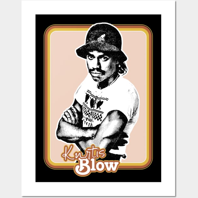 Kurtis Blow //// Retro Fan Design Wall Art by DankFutura